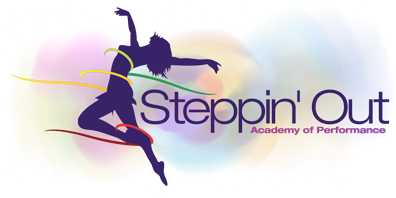 Steppin Out Academy of Dance classes logo