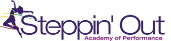 Steppin Out Academy of Dance classes logo